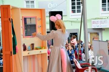 Espectáculo infantil en Los Llanos de Telde (Foto Francisco Javier Santana)